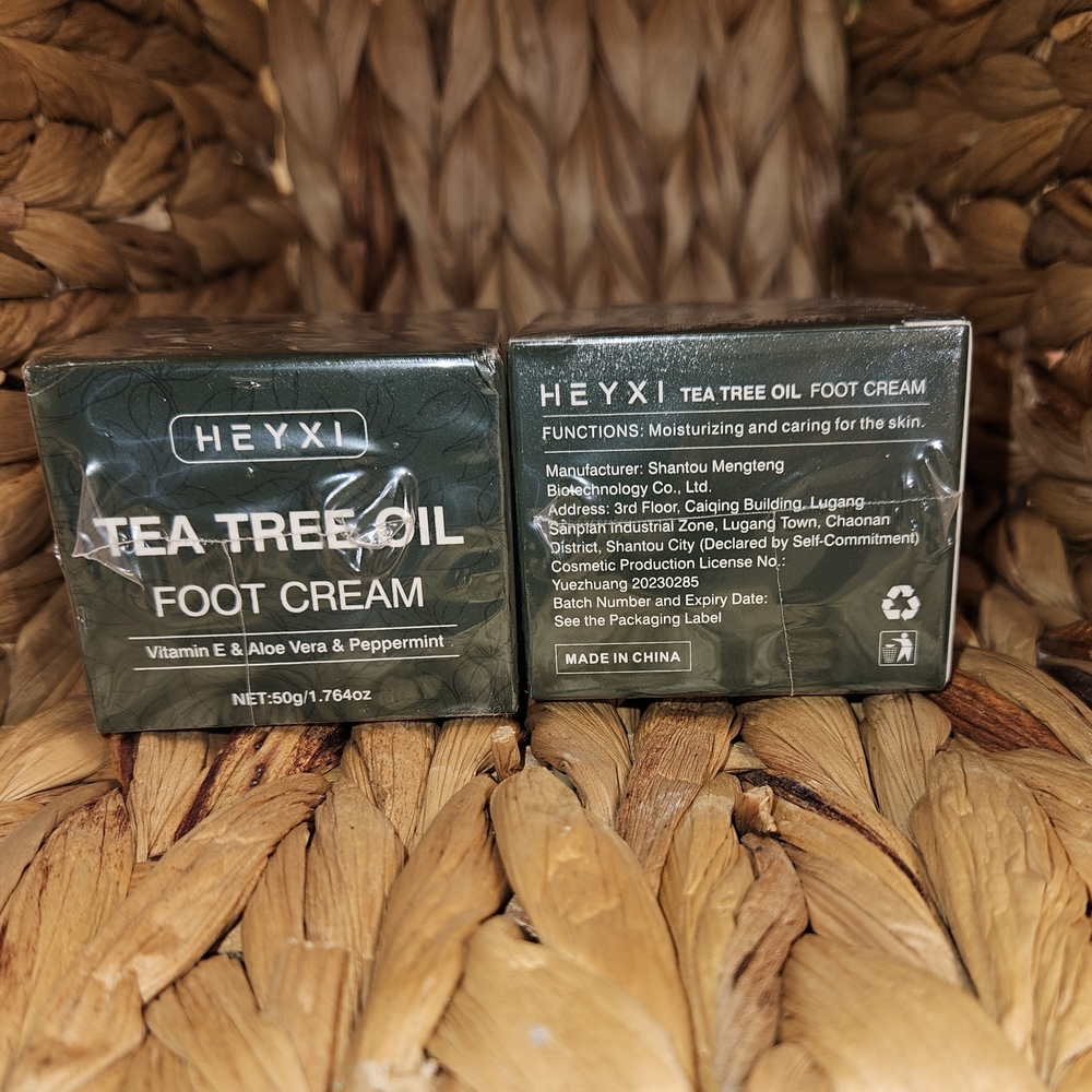 Tea Tree Oil Foot Cream - Green